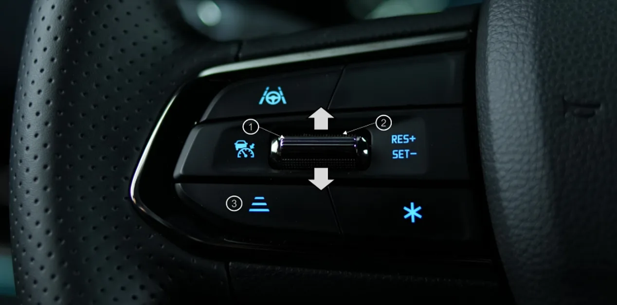 Control de velocidad crucero adaptativo con sistema "Stop & Go"