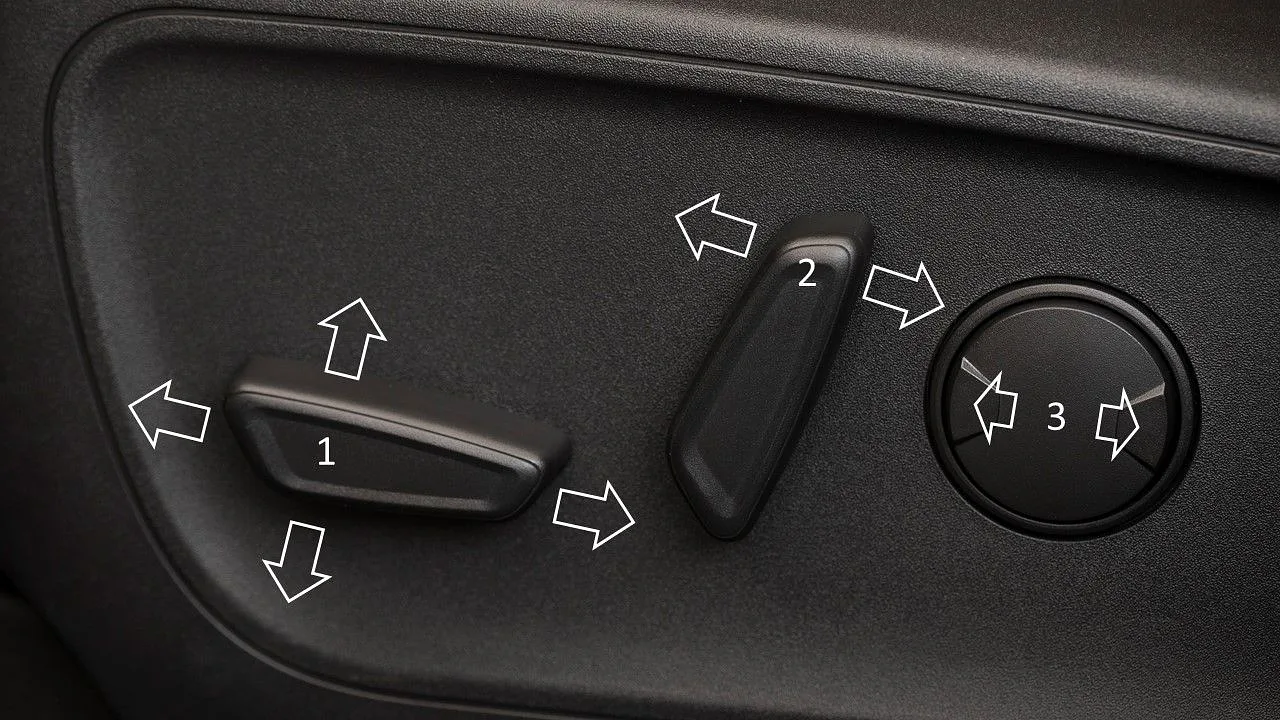 Asiento del conductor con regulación eléctrica en 8 direcciones